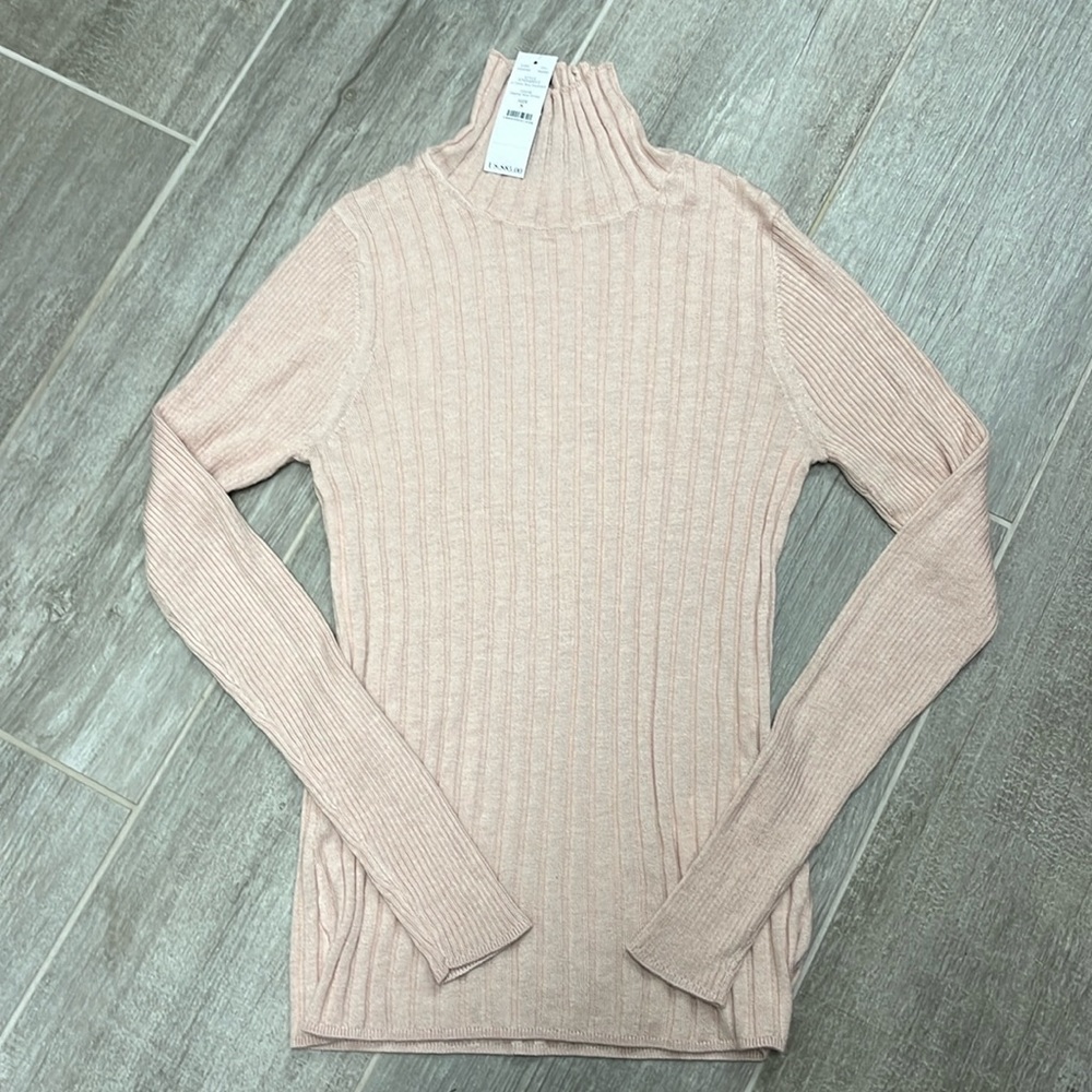 WHBM long sleeve mock neck NWT